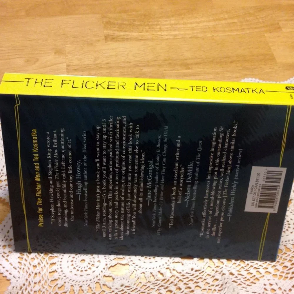 Thriller - The Flicker Men, Ted Mosmatka Novel